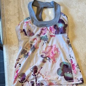 Lululemon floral tank